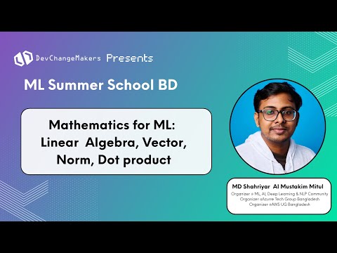 Linear Algebra, Vector, Norm, Dot product