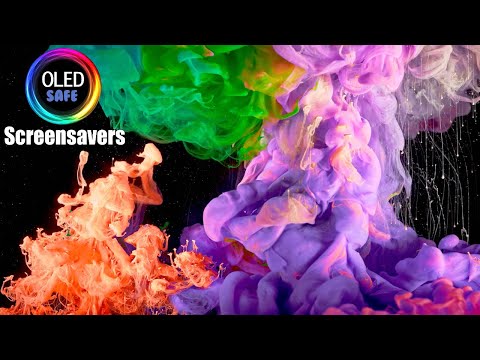Liquid Abstract 5 Screensaver - 11 Hours - 4K - OLED Safe