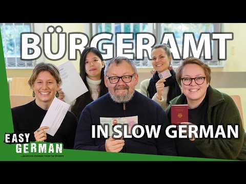 Bürgeramt in Slow German | Super Easy German 291