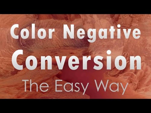 Color Negative Film Conversion - The Easy Way!