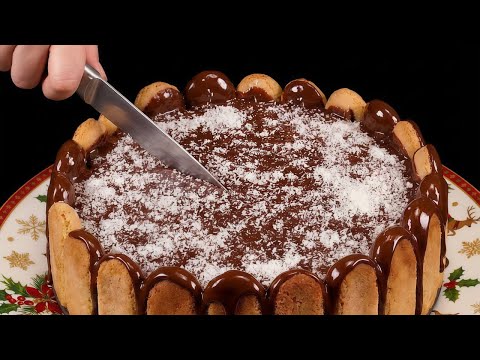 Christmas cake at home! In just 10 minutes! Melts in your mouth!