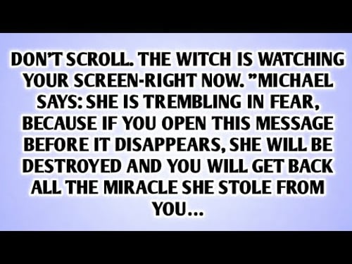 💸Don't scroll. THE WITCH IS WATCHING YOUR SCREEN RIGHT NOW...