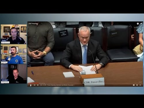 Fighter Pilots React to UAP Congressional Hearing Testimony