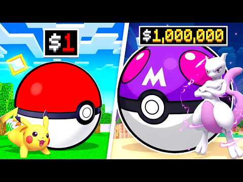 $1 vs $1,000,000 POKEBALL!