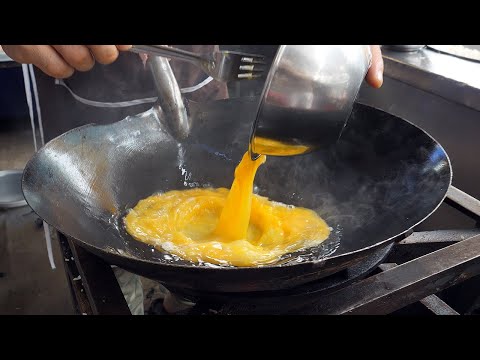 고슬고슬 계란 볶음밥 / amazing skills! egg fried rice cooking - thai street food