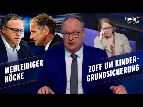 TV-Duell Voigt vs. Höcke: Darf man mit Faschisten reden? | heute-show vom 12.04.2024