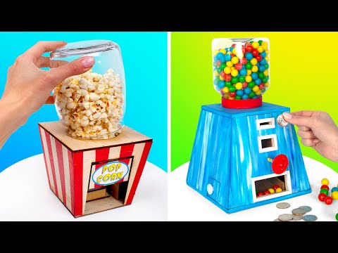 DIY GUM and POPCORN Machines!