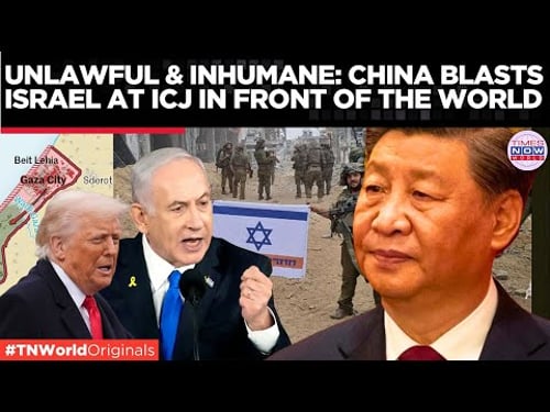 China Confronts Israel at ICJ, Demands End to Gaza Siege!