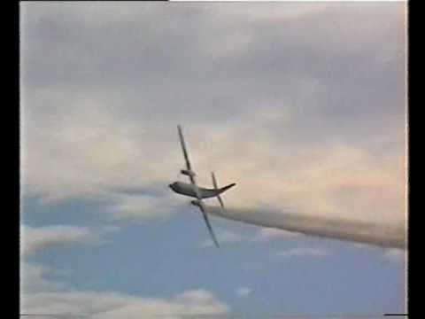 Dutch air force Fokker F-27 Display, Leuchars 90's