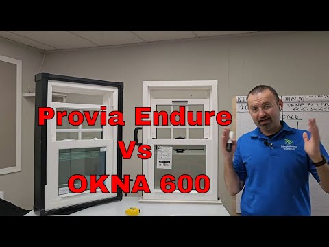 Provia Endure Window vs Okna 600 Window