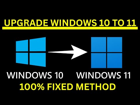 How to Upgrade Windows 10 to Windows 11 for Free - No USB, No Data Loss, 100% Fix Method