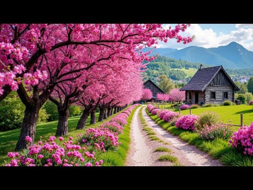 Relaxing Music for Anxiety ReliefπΈStop Overthinking with Spring Music & Cherry Blossom