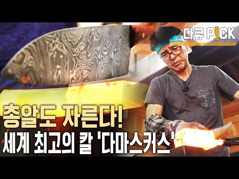 칼 한자루 가격이 무려 100만원?! '전설의 무적 칼' 다마스커스 대장간 장인 (KBS 20180813 방송)