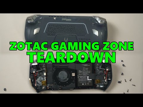Easy to repair? ZOTAC Gaming Zone teardown!