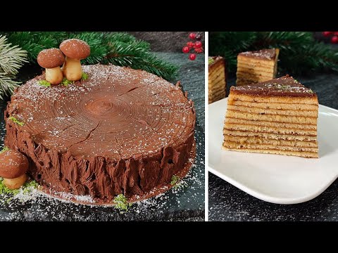 The most unusual German cake, BAUMKUCHEN! Perfectly moist and delicious! For CHRISTMAS!