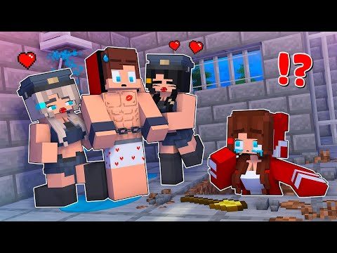 MAIZEN : JJ BECAME POPULAR IN PRISON CHALLENGE!? - Minecraft Animation JJ & Mikey