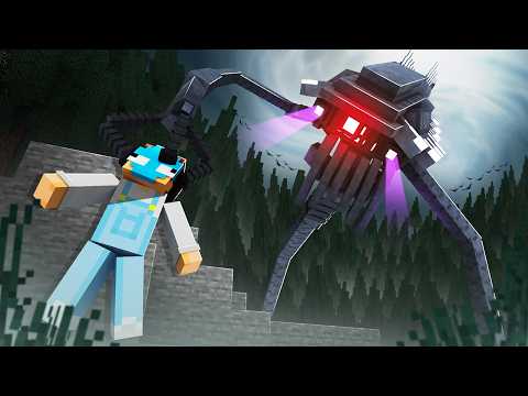 I Survived an ALIEN INVASION in Minecraft...