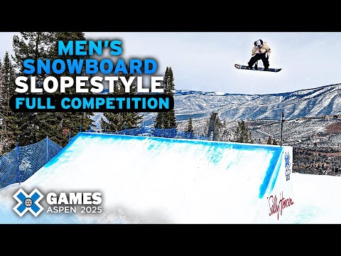 Men’s Snowboard Slopestyle: FULL COMPETITION | X Games Aspen 2025