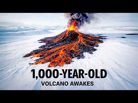 1000-Year Volcano With No Crater — Why Iceland’s Ground Is Tearing Open
