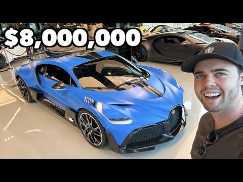 BILLIONAIRE BUYS $8 MILLION BUGATTI DIVO IN CASH!!