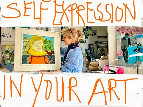 Self Expression in your art.