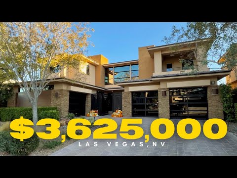 Inside a $3.6M Ultra-Modern Resort Home in The Ridges Las Vegas | Luxury Las Vegas Home for Sale