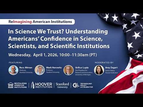 In Science We Trust? Understanding Americans’ Confidence In Science and Scientists