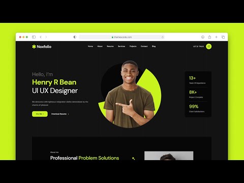 How To Create A Personal Portfolio Website With WordPress | WordPress portfolio website