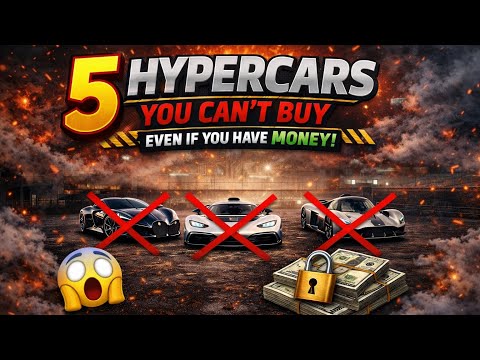 5 Hypercars You Can't Buy Even If You Have Money