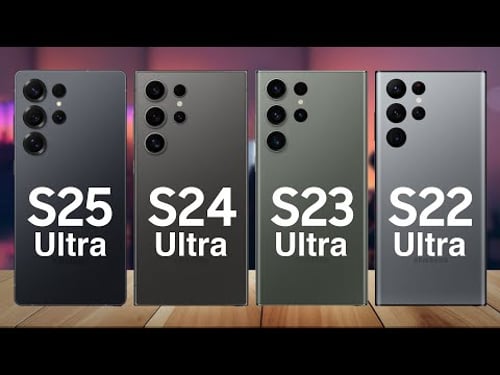 Samsung S25 Ultra vs Samsung S24 Ultra vs Samsung S23 Ultra vs Samsung S22 Ultra – Full Comparison