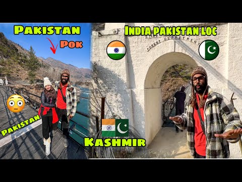 Ye hai INDIA PAKISTAN LOC - NO ARMY, NO FENCING 😳 TEETWAL Last Village of India - Apna Kashmir 😍