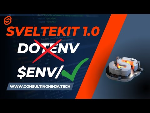 SvelteKit | $env module | how to use .env in SvelteKit 1.0