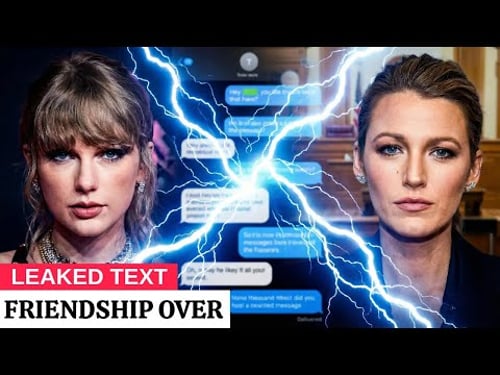 Taylor Swift Literally WROTE Blake Lively's It Ends With Us Drama Into a Song