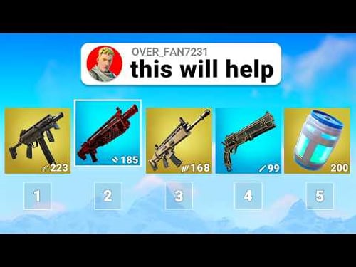 I Tested SUBSCRIBER LOADOUTS in Fortnite!