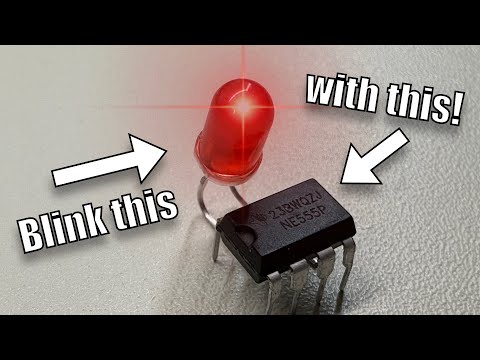 My first 555 timer circuit