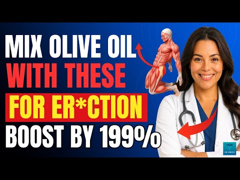 UROLOGIST: Mix Olive Oil With THIS Before Bed for Explosive Testosterone | Men Over 50