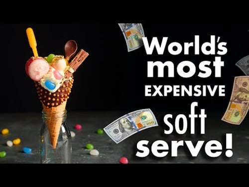 4-hour Billionaire's £99 Soft Serve Challenge! How To Cook That Ann Reardon
