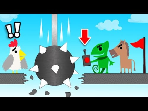 My Friends Teamed Up To SABOTAGE ME! (Ultimate Chicken Horse)