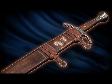 Making a Scabbard Worthy of the Heron Marked Blade