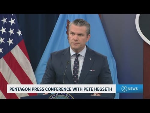 4 US service members killed in Iraq plane crash: Full Pentagon press conference with Pete Hegseth
