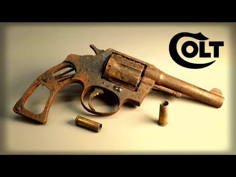 Restoring 1928 Colt Police Positive Revolver, (with test firing). #restoration