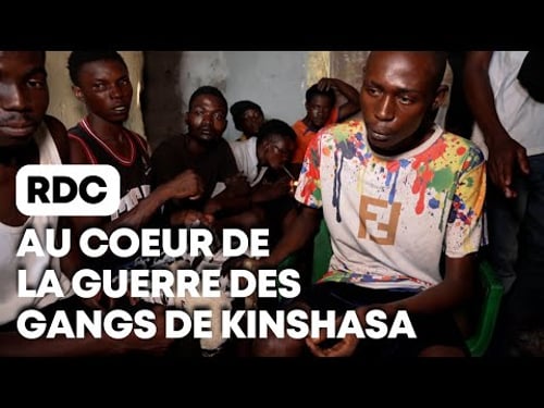 RDC : au coeur de la guerre des gangs à Kinshasa
