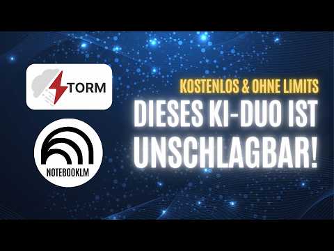 Die beste KI-Tool Kombination? StormAI und NotebookLM revolutionieren Lernen mit KI-Unterstützung