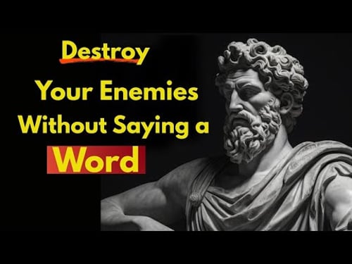 4 Stoic Ways to Destroy Your Enemies Without Revenge | Beat Haters Silently