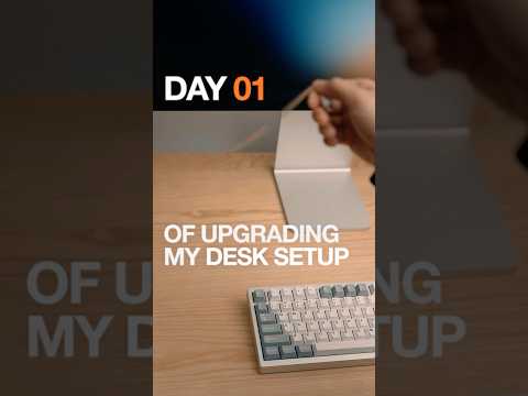 Day 1 - Adding retractable charging cables to my desk setup