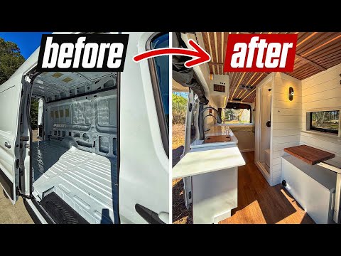 How I Built A Luxury Camper Van For Cheaper Than Buying One