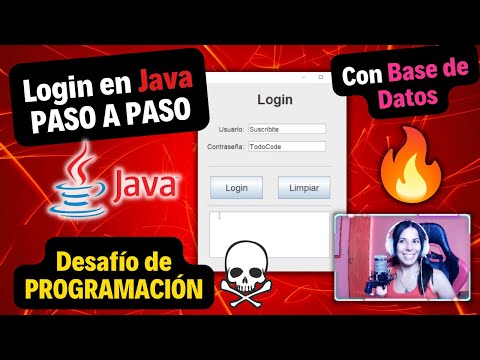 ¿Cómo crear un LOGIN en JAVA? 👩🏻💻 | DESDE CERO PASO A PASO con Base de Datos | Desafío Mensual 🤓