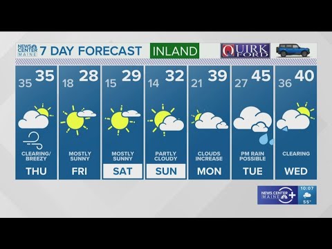 Severe Weather: Heavy rain, strong winds pass across Maine overnight