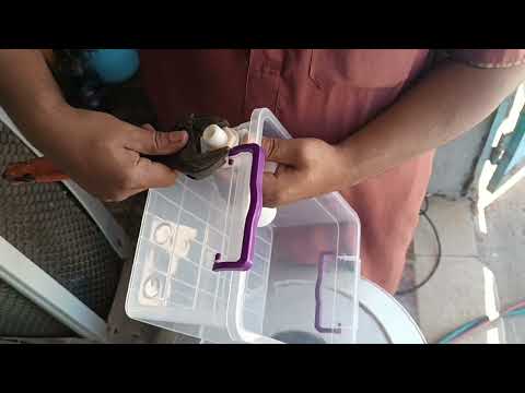 طريقه عمل حوض رطوبه بطريقة سهله وبسيطه #فقاسات #اختراعات #في المنزل#
