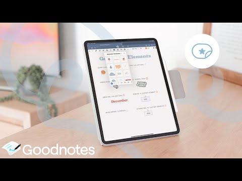 π Guide to Using Elements in Goodnotes | Everything you NEED to know !